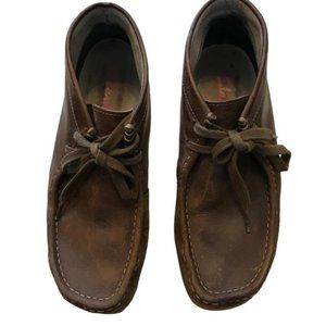 Clarks Wallabees Men Shoes size 10 Brown Leather